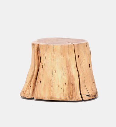 Home Deco and More Tefon Acacia Wood Side Table, Packshot View
