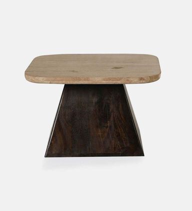 Home Deco and More Travis Mango Wood Side Table, Packshot View
