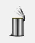Luna Stainless Steel Pedal Bin 12 Litres