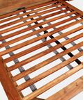 Home Deco and More Ethnic Acacia Wood King Bed, Packshot View