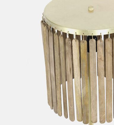 Light and Living Gularo Mango Wood Table Lamp, Packshot View