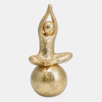 Home Deco and More Abstract Metallic Decorative Statue, Packshot View