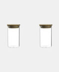 Borosilicate Glass Jar Set