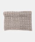 Home Deco and More Dice Cotton Bath Mat, Grey, 60x90-cm, Packshot View