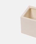 Fiber Clay Square Planter