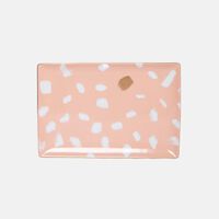 Anything Goes Pink Polka-dot Tray