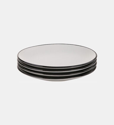 Home Deco and More Happy Dessert Plate 4-piece Set, Packshot View