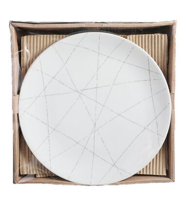 Home Deco and More Graphic Porcelain Presentation Plate - 31 Cm, Packshot View