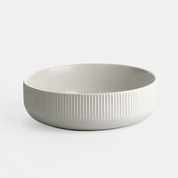 Ceramic Ribbed Bowl