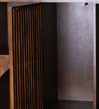 Home Deco and More Pillar Mango Wood Books Rack, Packshot View