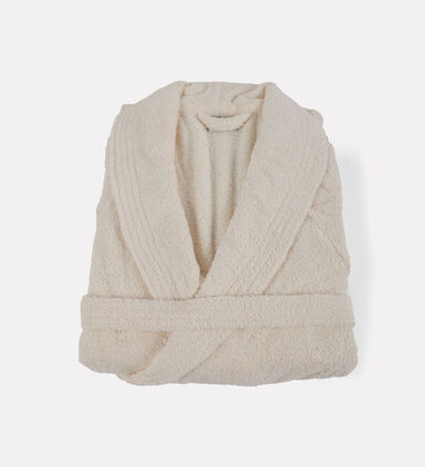 Home Deco and More Single Polycotton Queens Burgs Reverse Duvet Cover 4-piece Set, Cream, M, Packshot View