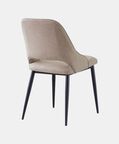 Home Deco and More Koni Iron Tube Dinning Chair, Beige, Packshot View