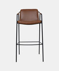 Dan Form Boto Synthetic Leather Bar Chair, Brown, Packshot View