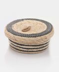 Straw Lidded Baskets
