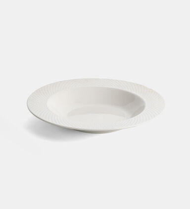 Home Deco and More Classic Porcelain Soup Plate, Packshot View