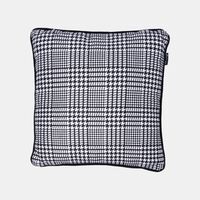 Optical Houndstooth Print Pillow