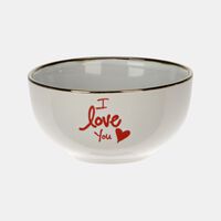 Stoneware Valentine-inspired Design Bowl
