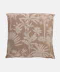 H and S Collection Palm Tree-inspired Print Square Cushion, Packshot View