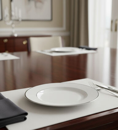 Guy Degrenne Galon Platine Deep Plate, Packshot View