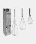 Stainless Steel 3-piece Whisks Set