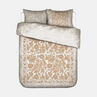 Essenza Maere Cotton Satin Duvet Cover, White, 200x220-cm, Packshot View