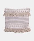 Home and Styling Cotton Tassels Filled And Vaccumed Cushion 2, Packshot View