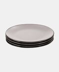 Home Deco and More Happy Stoneware Dinner Plate 4-piece Set, Packshot View