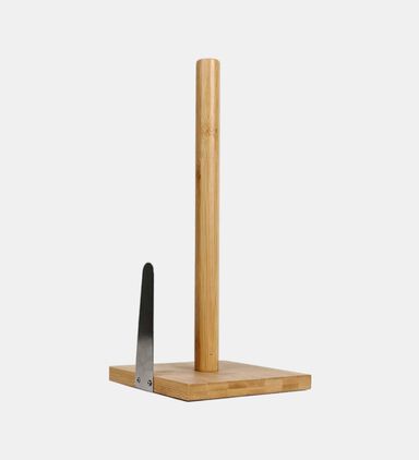 Bamboo Stopper Paper Holder