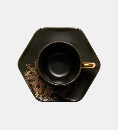 Porcelain Espresso Cup Saucer Set