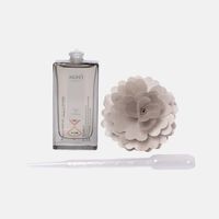 Peony Cotton Flowers Gray Fragrance
