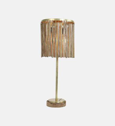 Light and Living Gularo Mango Wood Table Lamp, Packshot View