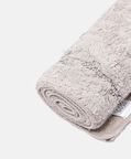 Home Deco and More Aristo Cotton Bath Mat, Light-grey, 60x90-cm, Packshot View