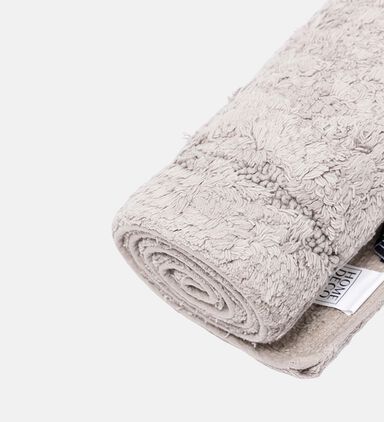 Home Deco and More Aristo Cotton Bath Mat, Light-grey, 60x90-cm, Packshot View