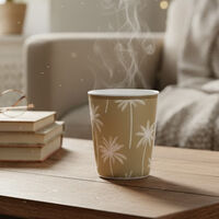 Excellent Houseware Melamine Palm-print Matt-finish Mug, Packshot View