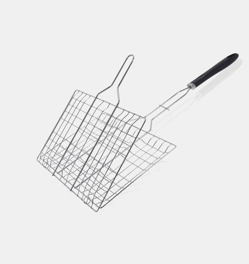 Chrome Hamburger Grill