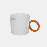 Printed Bone China Mug 4-piece Set