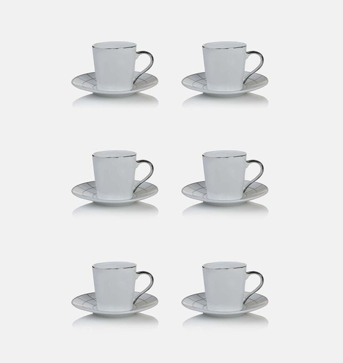Milan Coffee Cup 6-piece Set