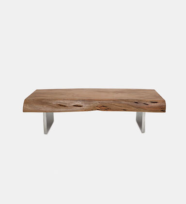 Home Deco and More Austin Acacia Wood Low Coffee Table, Packshot View
