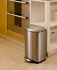 Della Stainless Steel Pedal Bin - 12 L