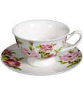 Flowerfield Porcelain Tea Cup Set
