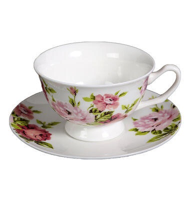 Flowerfield Porcelain Tea Cup Set