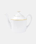 Home Deco and More Porcelain Golden-details Tea Pot, Packshot View
