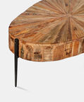 Home Deco and More Sunburst Iron Coffee Table, Packshot View