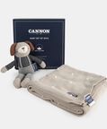 Cannon Cotton Knitted Blanket Toy Bundle, Packshot View