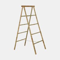 Bamboo Double Towel Rack