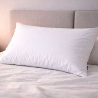 Home Deco and More Silicone Medium Filling Pillow, White, 50x75-cm, Packshot View