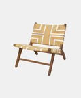 Catania Teak Rope Lounge Chair