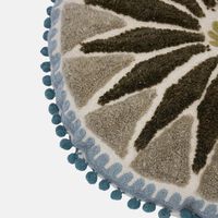 Aloe Handloom Tufted Cushion 40 Cm