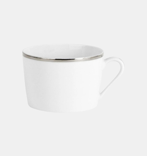Galon Platine Handled Tea Cup