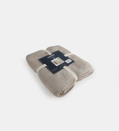 Cannon Knitted Cotton Lounge Throw Blanket, Packshot View